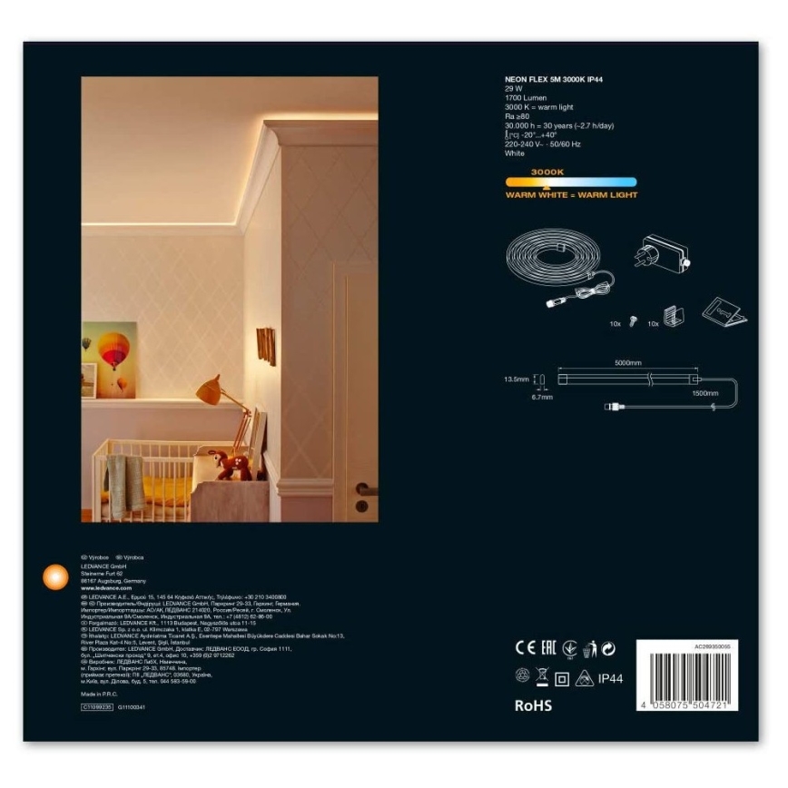 Ledvance - LED Vanjska traka FLEX 5m LED/29W/230V IP44