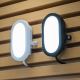 Ledvance - LED Vanjska zidna svjetiljka BULKHEAD LED/11W/230V IP54 crna