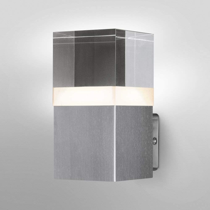Ledvance - LED Vanjska zidna svjetiljka CRYSTAL 1xLED/4,5W/230V IP44