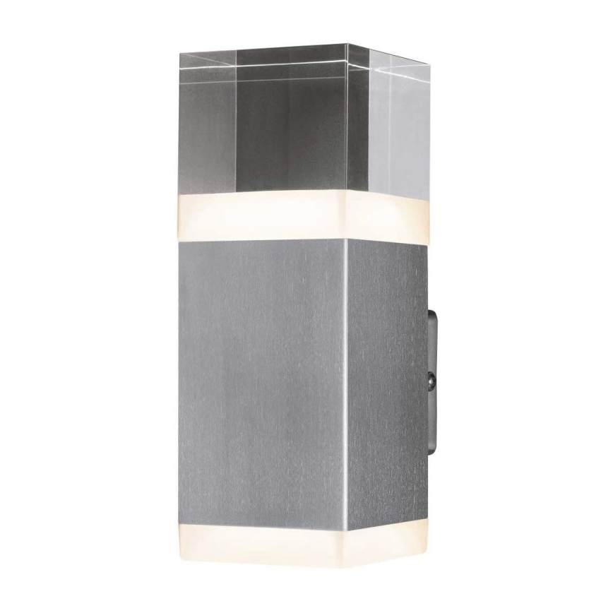Ledvance - LED Vanjska zidna svjetiljka CRYSTAL 1xLED/9W/230V IP44