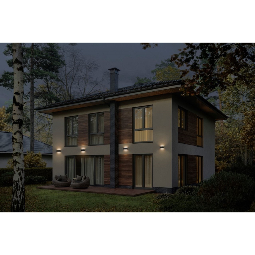 Ledvance - LED Vanjska zidna svjetiljka ENDURA STYLE IDRI 2xLED/6,25W/230V IP65