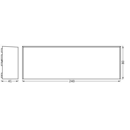 Ledvance - LED Vanjska zidna svjetiljka ENDURA STYLE IVO LED/6,5W/230V IP65