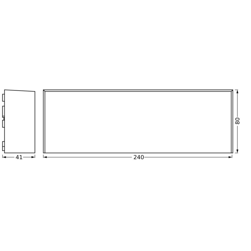Ledvance - LED Vanjska zidna svjetiljka ENDURA STYLE IVO LED/6,5W/230V IP65