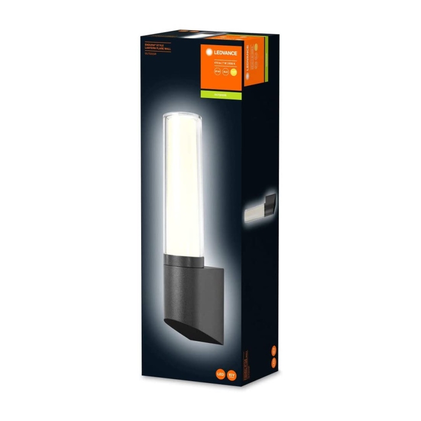 Ledvance - LED Vanjska zidna svjetiljka FLARE 1xLED/7W/230V IP44