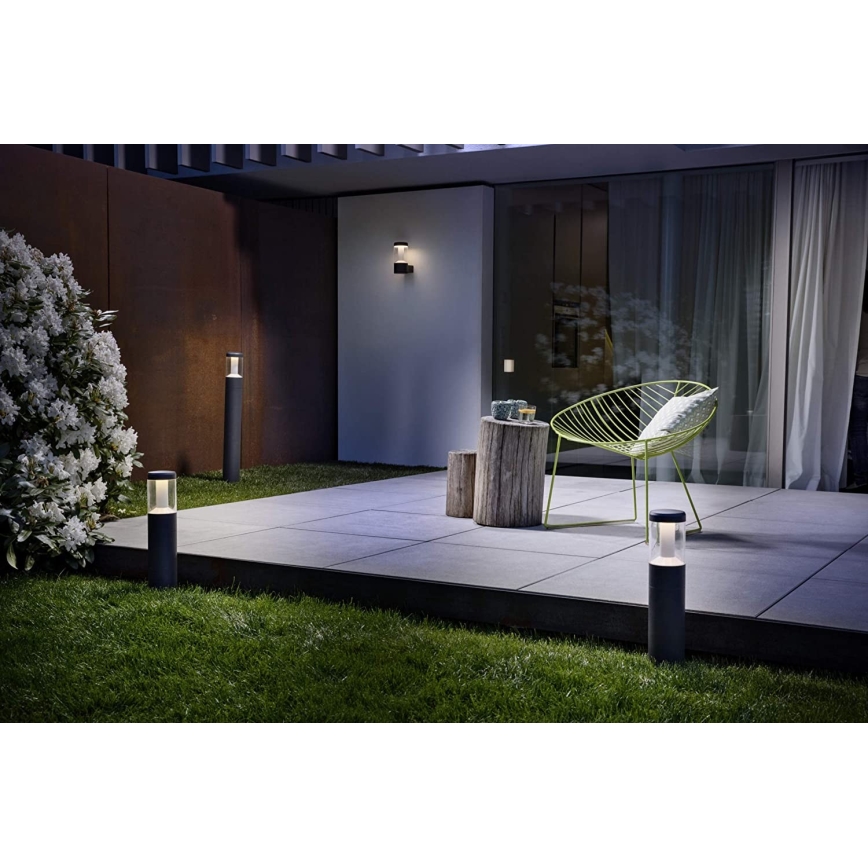 Ledvance - LED Vanjska zidna svjetiljka LANTERN 1xLED/12W/230V IP44