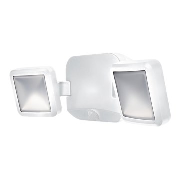 Ledvance - LED Vanjska zidna svjetiljka sa senzorom BATTERY 2xLED/10W/4xD IP54