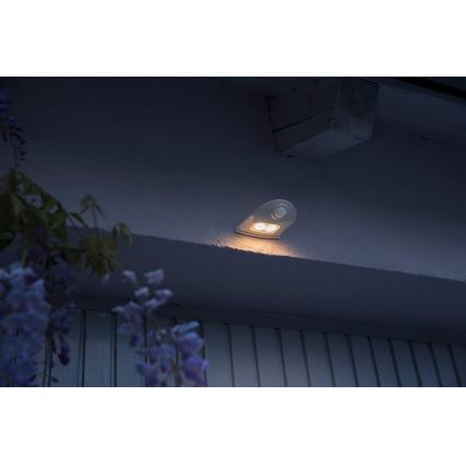 Ledvance - LED Vanjska zidna svjetiljka sa senzorom DOORLED LED/1W/3xAA IP54