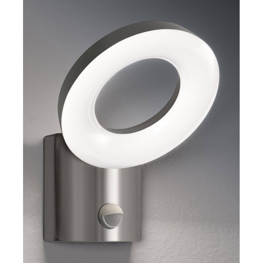 Ledvance - LED Vanjska zidna svjetiljka sa senzorom LOOP 1xLED/12W/230V IP44
