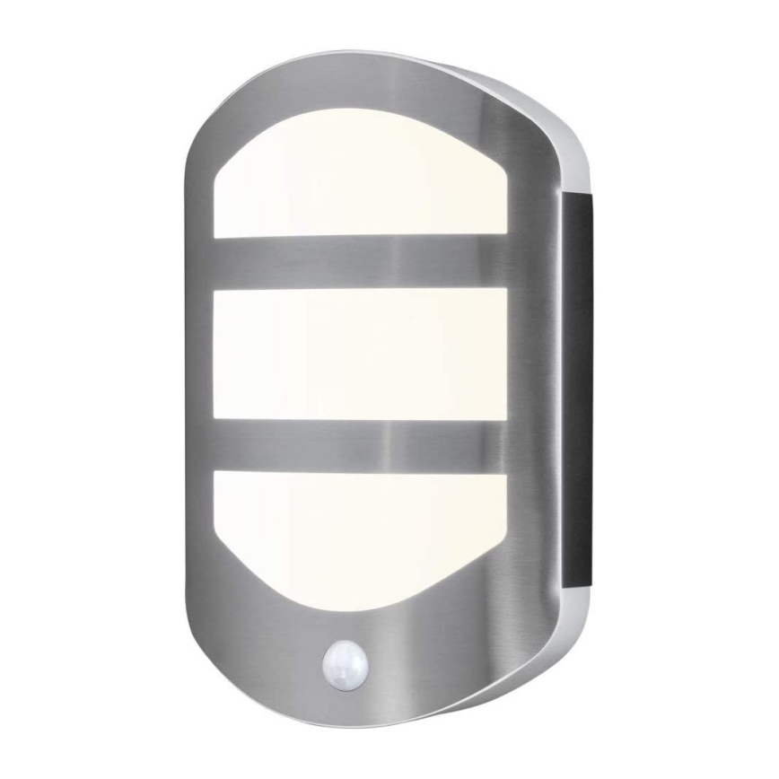 Ledvance - LED Vanjska zidna svjetiljka sa senzorom PLATE LED/12,5W/230V IP44