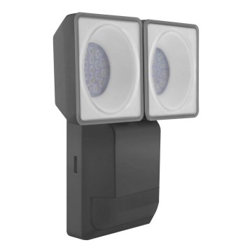 Ledvance - LED Vanjska zidna svjetiljka sa senzorom SPOT 2xLED/8W/230V IP55