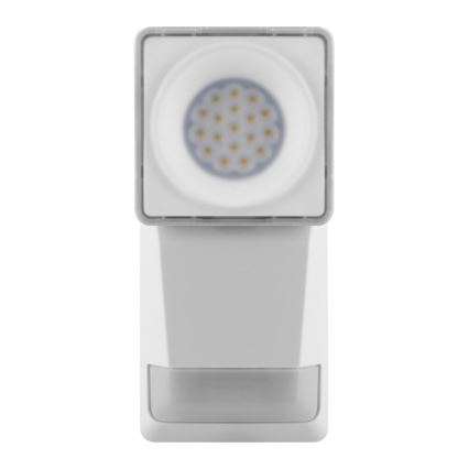 Ledvance - LED Vanjska zidna svjetiljka sa senzorom SPOT LED/8W/230V IP55 bijela