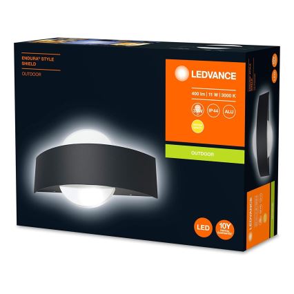 Ledvance - LED Vanjska zidna svjetiljka SHIELD LED/11W/230V IP44
