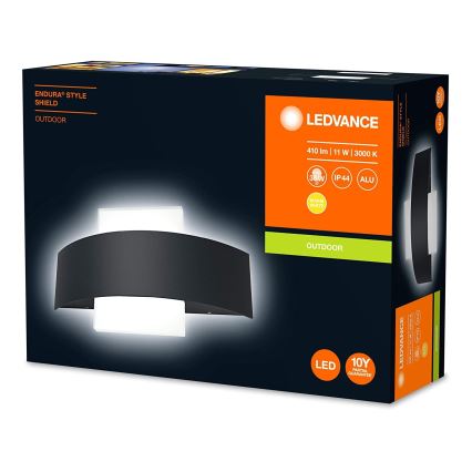 Ledvance - LED Vanjska zidna svjetiljka SHIELD LED/11W/230V IP44