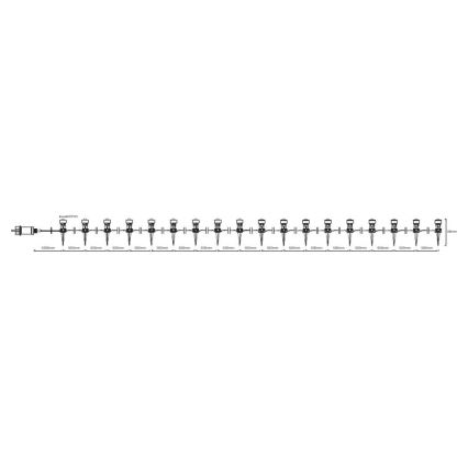 Ledvance - LED Vanjski dekorativna svjetiljka DOT 18xLED/0,7W/230V IP65