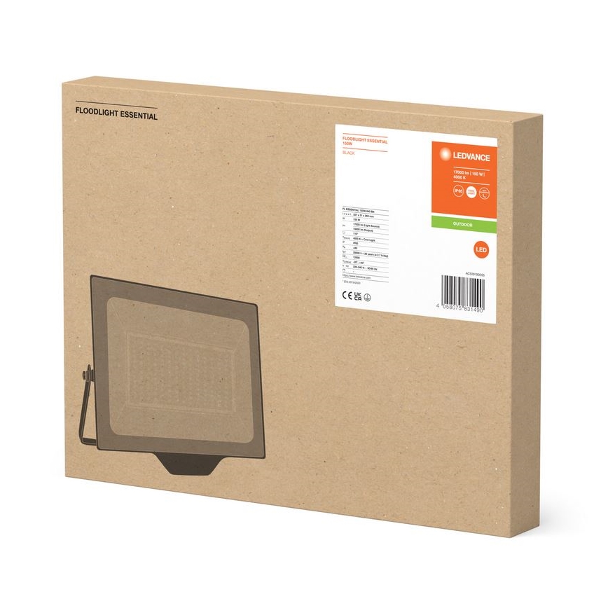 Ledvance - LED Vanjski zidni reflektor FLOODLIGHT ESSENTIAL LED/150W/230V IP65