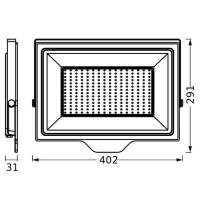 Ledvance - LED Vanjski zidni reflektor FLOODLIGHT ESSENTIAL LED/200W/230V IP65