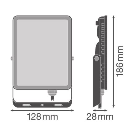 Ledvance - LED Vanjski zidni reflektor FLOODLIGHT ESSENTIAL LED/30W/230V 4000K IP65