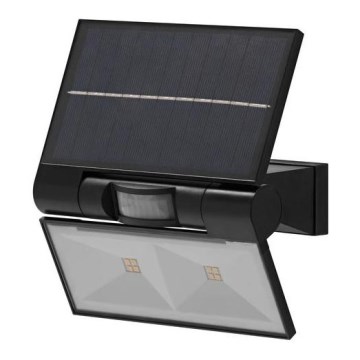 Ledvance - LED Vanjski solarni zidni reflektor sa senzorom FLOOD LED/2,9W/3,7V 2600 mAh IP44