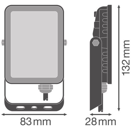 Ledvance - LED Vanjski zidni reflektor FLOODLIGHT LED/10W/230V 4000K IP65