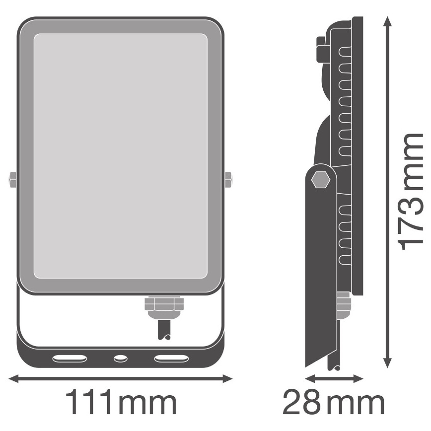 Ledvance - LED Vanjski zidni reflektor FLOODLIGHT LED/20W/230V 6500K IP65