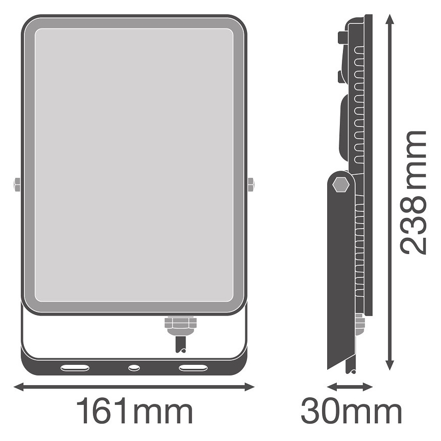 Ledvance - LED Vanjski zidni reflektor FLOODLIGHT LED/50W/230V 4000K IP65