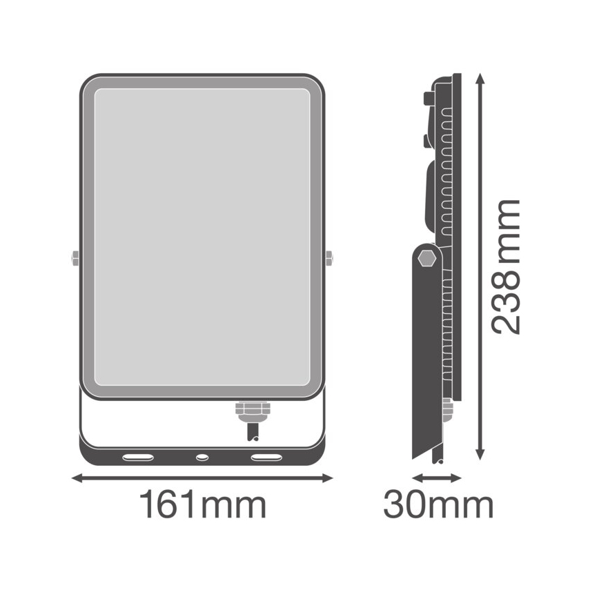 Ledvance - LED vanjski zidni reflektor FLOODLIGHT LED/50W/230V IP65