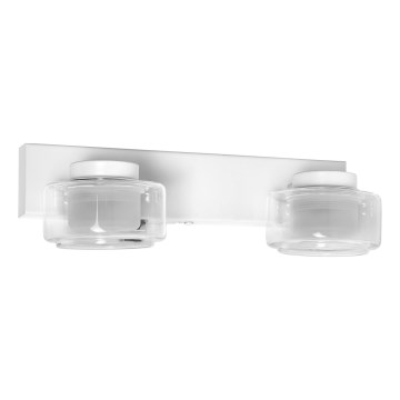 Ledvance - LED Zidna kupaonska svjetiljka ORBIS FLAME 2xLED/5,5W/230V 3000/4000K IP44 bijela