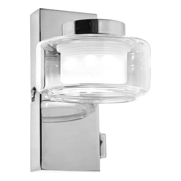 Ledvance - LED Zidna kupaonska svjetiljka ORBIS FLAME LED/5,5W/230V 3000/4000K IP44 sjajni krom