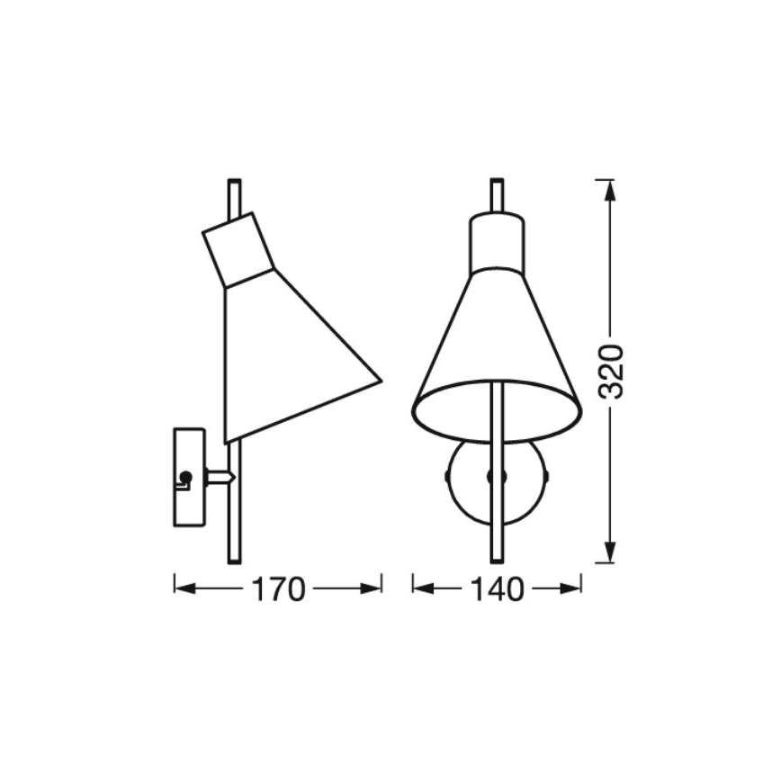 Ledvance - LED Zidna lampa DECOR TOKIO LED/5W/230V