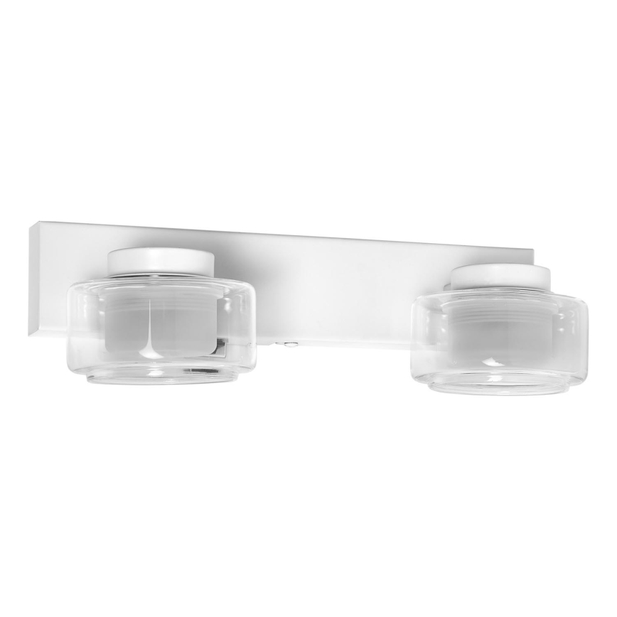 Ledvance - LED Zidna svjetiljka za kupaonicu ORBIS FLAME 2xLED/5,5W/230V 3000/4000K IP44 bijela