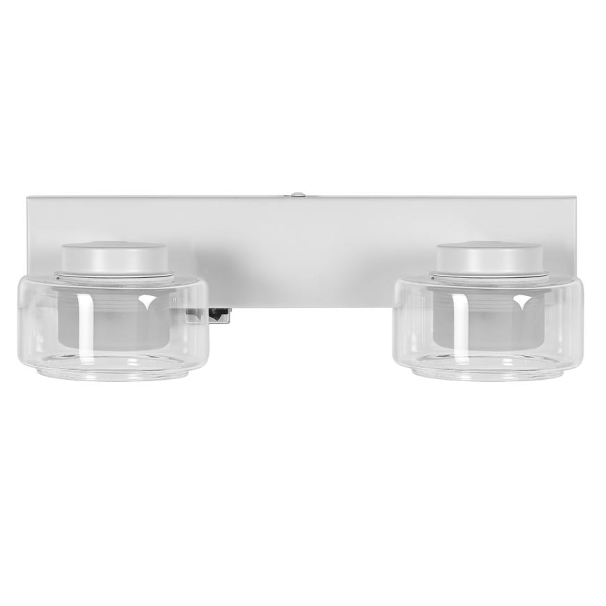 Ledvance - LED Zidna svjetiljka za kupaonicu ORBIS FLAME 2xLED/5,5W/230V 3000/4000K IP44 bijela