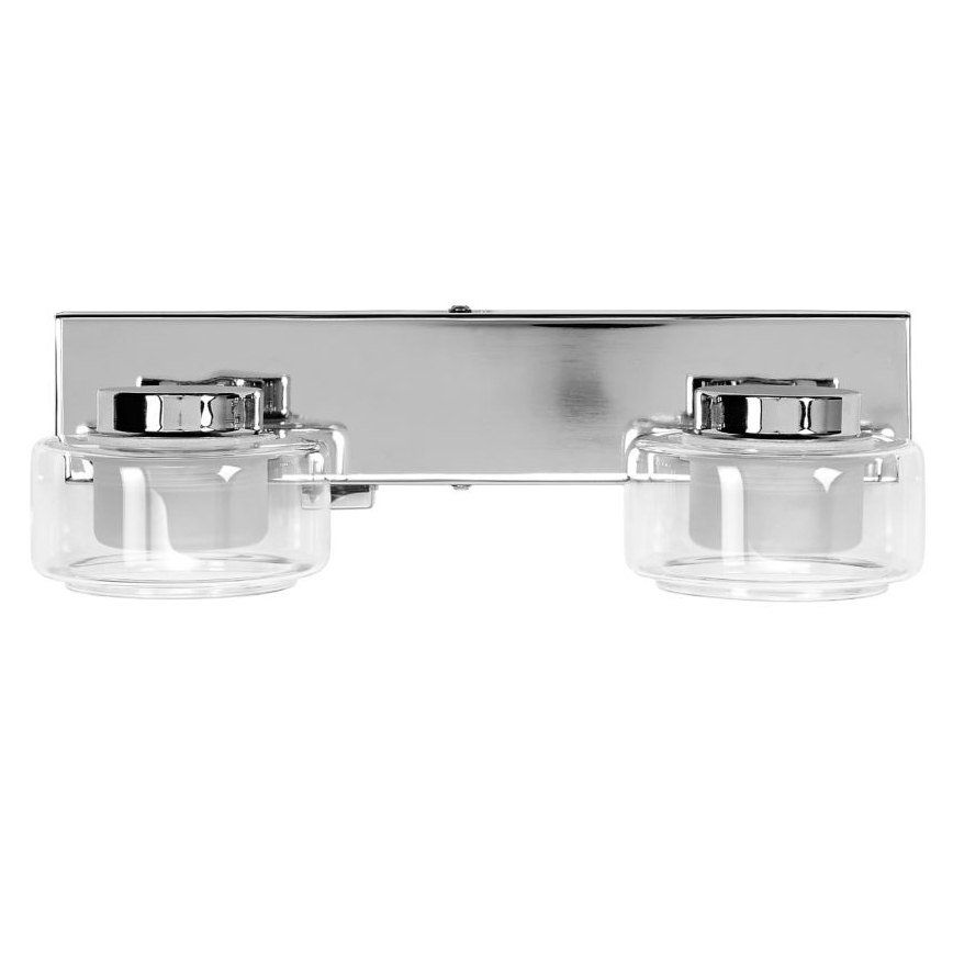 Ledvance - LED Zidna svjetiljka za kupaonicu ORBIS FLAME 2xLED/5,5W/230V 3000/4000K IP44 krom