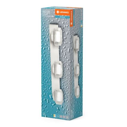 Ledvance - LED Zidna svjetiljka za kupaonicu ORBIS FLAME 3xLED/5,5W/230V 3000/4000K IP44 bijela