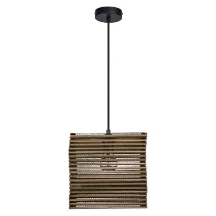 Ledvance - Luster na sajli DECOR CARDBOARD 1xE27/15W/230V 25x25 cm