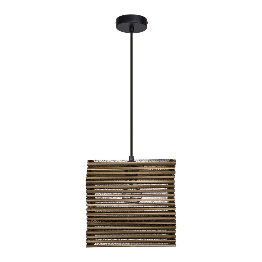 Ledvance - Luster na sajli DECOR CARDBOARD 1xE27/15W/230V 25x25 cm