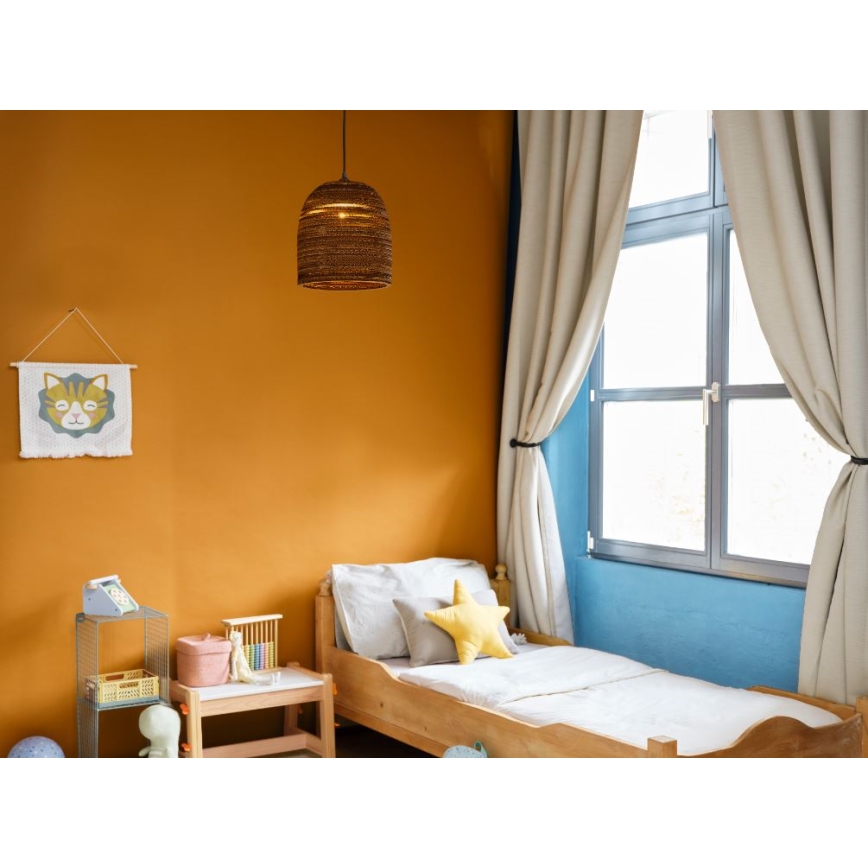 Ledvance - Luster na sajli DECOR CARDBOARD 1xE27/15W/230V pr. 25 cm