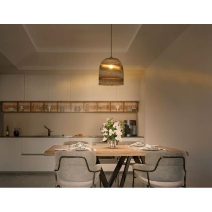 Ledvance - Luster na sajli DECOR CARDBOARD 1xE27/15W/230V pr. 25 cm