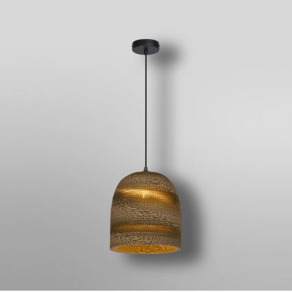 Ledvance - Luster na sajli DECOR CARDBOARD 1xE27/15W/230V pr. 25 cm