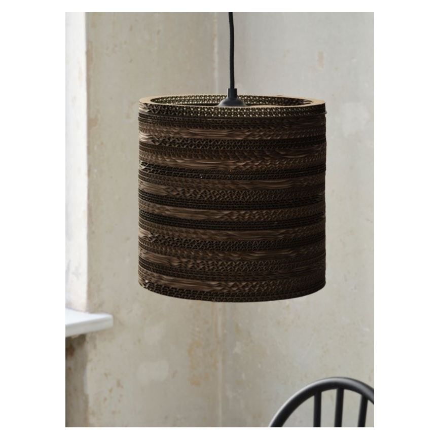 Ledvance - Luster na sajli DECOR CARDBOARD 1xE27/15W/230V pr. 25 cm