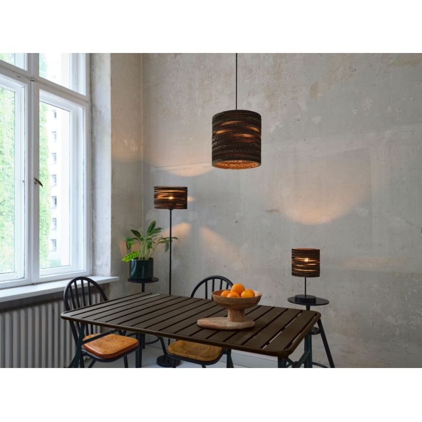 Ledvance - Luster na sajli DECOR CARDBOARD 1xE27/15W/230V pr. 25 cm