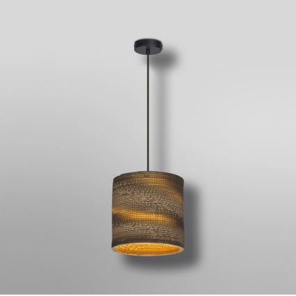Ledvance - Luster na sajli DECOR CARDBOARD 1xE27/15W/230V pr. 25 cm