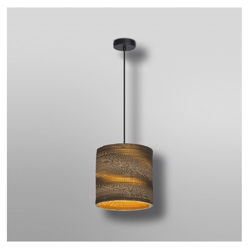 Ledvance - Luster na sajli DECOR CARDBOARD 1xE27/15W/230V pr. 25 cm