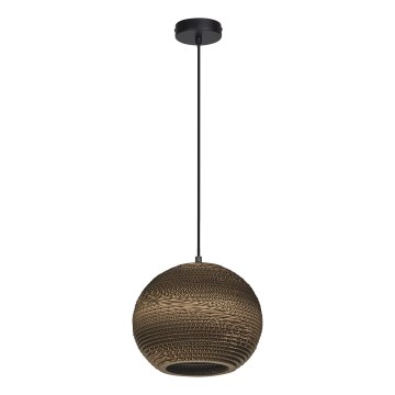 Ledvance - Luster na sajli DECOR CARDBOARD 1xE27/15W/230V pr. 26 cm
