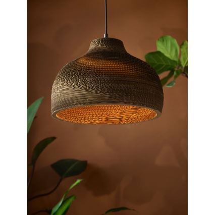 Ledvance - Luster na sajli DECOR CARDBOARD 1xE27/15W/230V pr. 36 cm