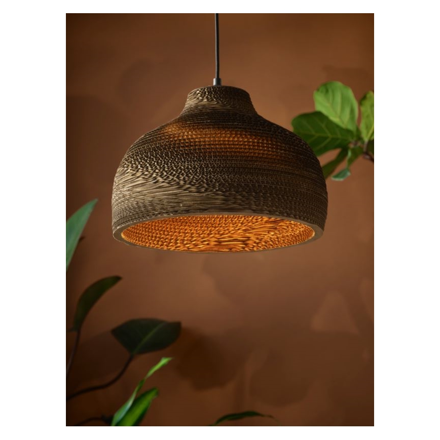 Ledvance - Luster na sajli DECOR CARDBOARD 1xE27/15W/230V pr. 36 cm