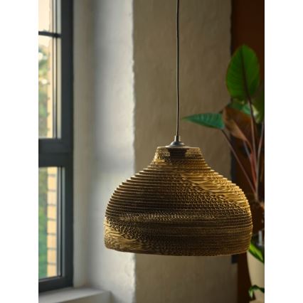 Ledvance - Luster na sajli DECOR CARDBOARD 1xE27/15W/230V pr. 36 cm