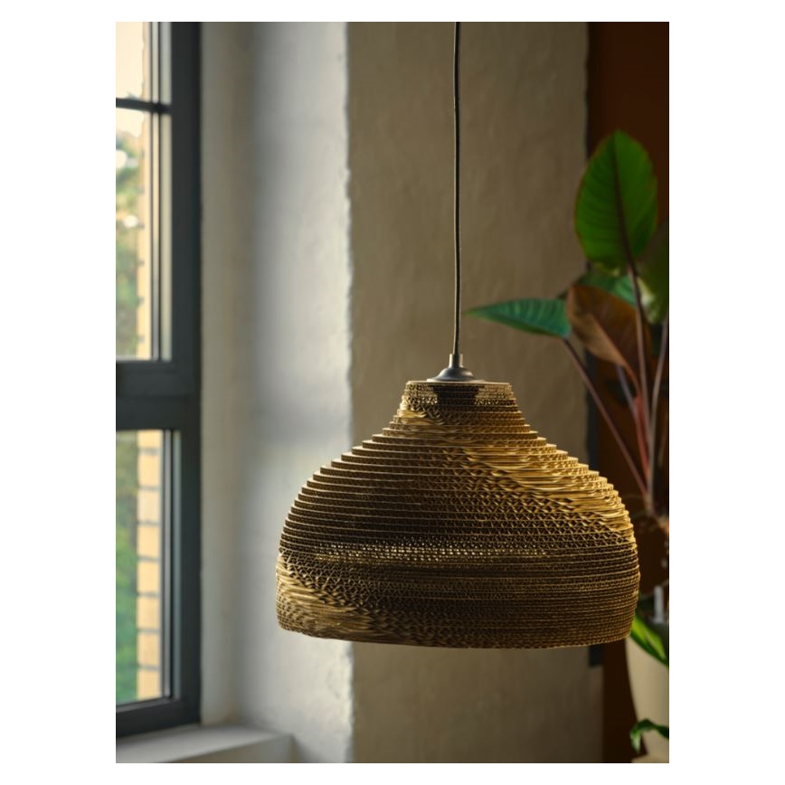 Ledvance - Luster na sajli DECOR CARDBOARD 1xE27/15W/230V pr. 36 cm
