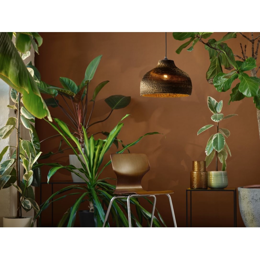 Ledvance - Luster na sajli DECOR CARDBOARD 1xE27/15W/230V pr. 36 cm