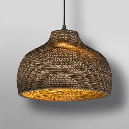 Ledvance - Luster na sajli DECOR CARDBOARD 1xE27/15W/230V pr. 36 cm