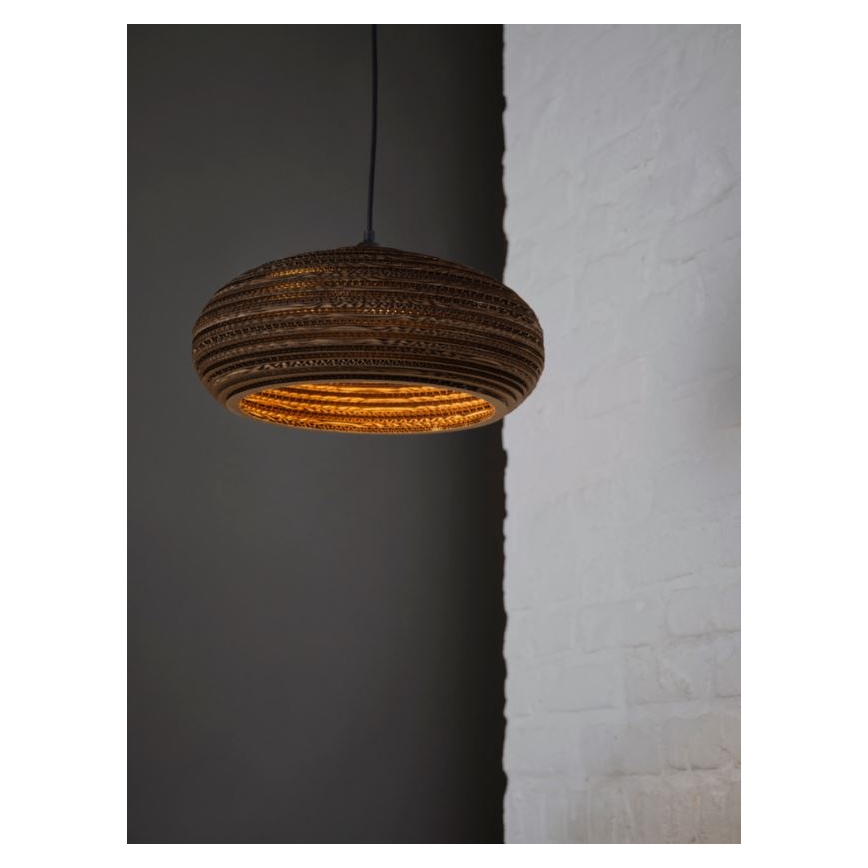 Ledvance - Luster na sajli DECOR CARDBOARD 1xE27/15W/230V pr. 40 cm